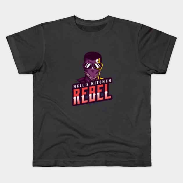 hell kitchen rebel Kids T-Shirt by Hyper_co